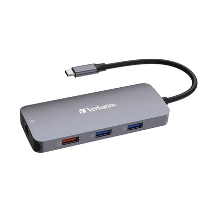 Verbatim Hub Multipuerto USB-C Pro - USB-C PRO MULTIPORT HUB 9 Port
