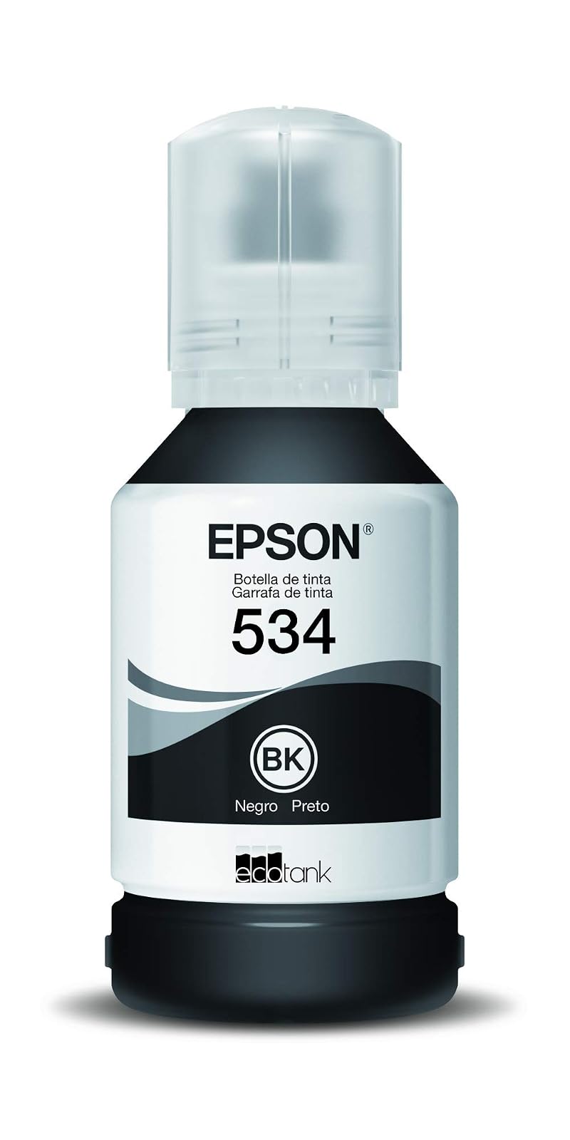 Epson Ecofit Botella de Tinta Pigmentada Color Negro T534