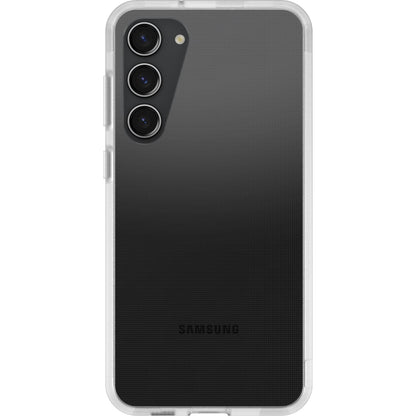 OtterBox - Funda para Galaxy S23+ Prefix Series, Transparente, Ultrafina, amigable con el Bolsillo, Bordes elevados Que protegen la cámara y la visualización, Compatible con Carga inalámbrica