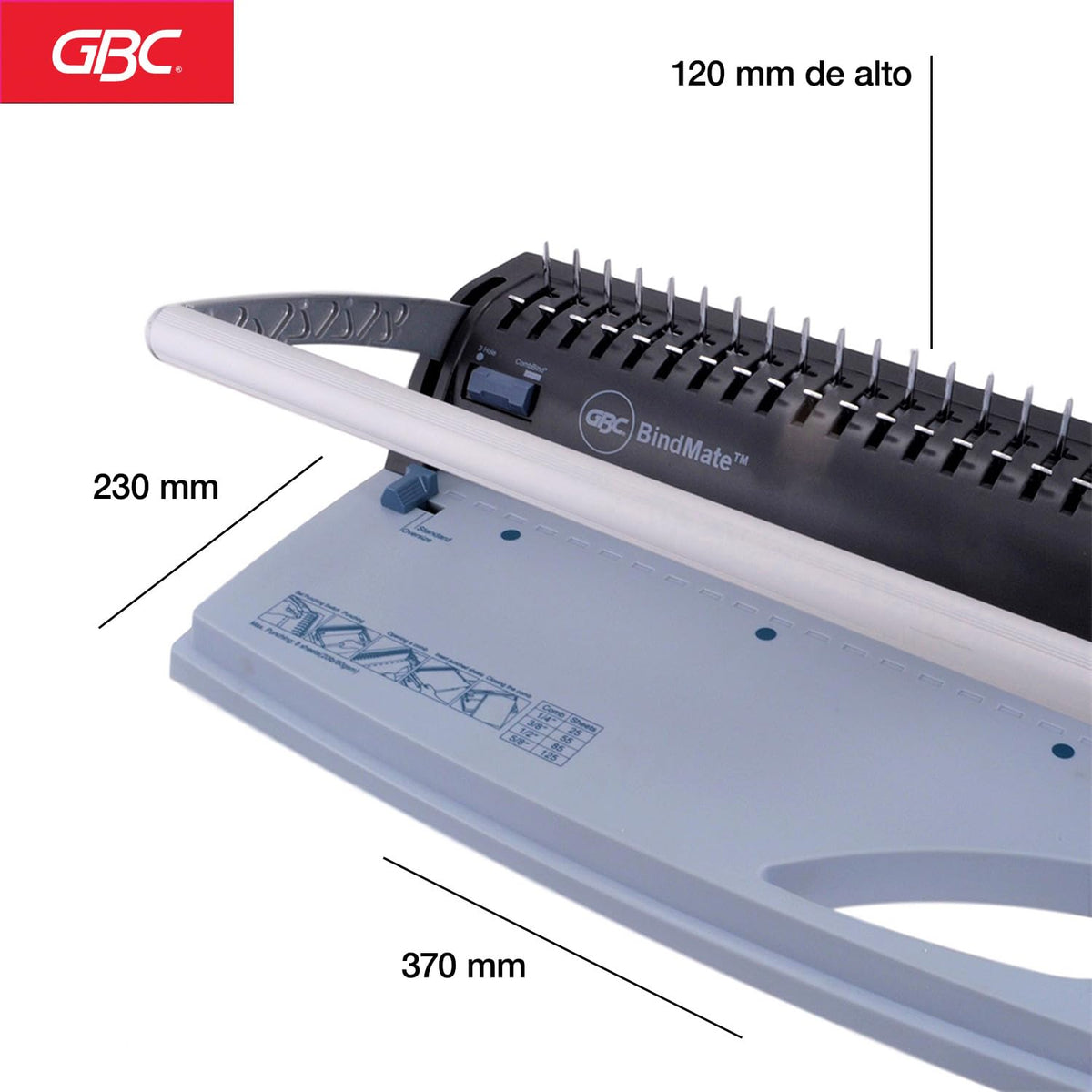 GBC Cerlox Engargoladora. Bindmate. 125 Hojas. P5009