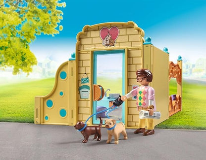 Playmobil Set de Juego Guardería de Cachorros