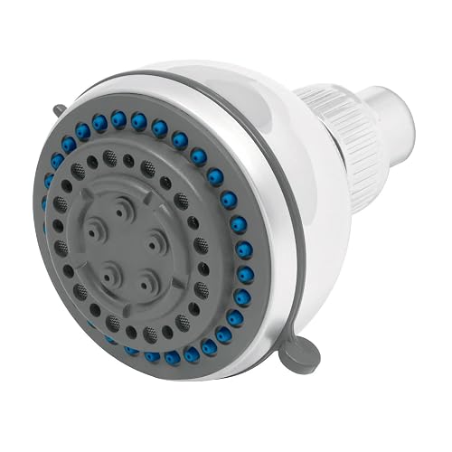 Foset Aqua R-508S, Regadera plástica, 5 funciones, sin brazo, Aqua