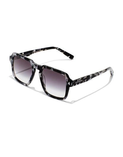 HAWKERS Lentes de Sol LASH para Hombre y Mujer - Talla Única - Silver Granite Iron