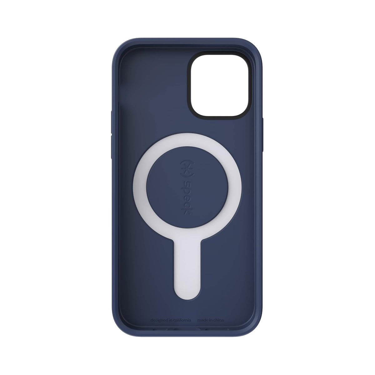 Speck Products Candyshell Pro Funda para iPhone 12 y 12 Pro, Modelo de 6.1 Pulgadas, Compatible con MagSafe, Mystery Blue/Faded Denim