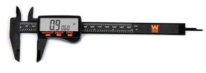 WEN 10761 - Pinza digital electrónica de 6.1 pulgadas con lectura LCD y estuche de almacenamiento