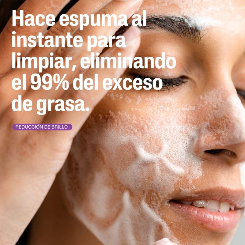 Cetaphil Pro AC Dermacontrol Espuma Facial Piel Tendencia al Acné 236ml | Con gluconato de zinc, limpia impurezas y exceso de grasa sin resecar; ayuda a equilibrar sebo, brillo y pH con efecto mate.