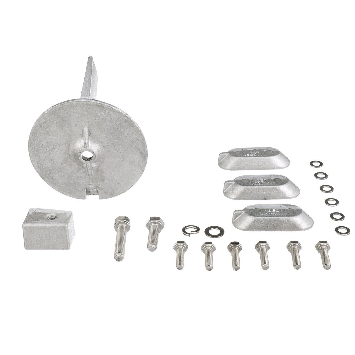 Quicksilver 8M6007993 - Kit de ánodo de Aluminio para fueraborda Yamaha 4T 40-60 HP