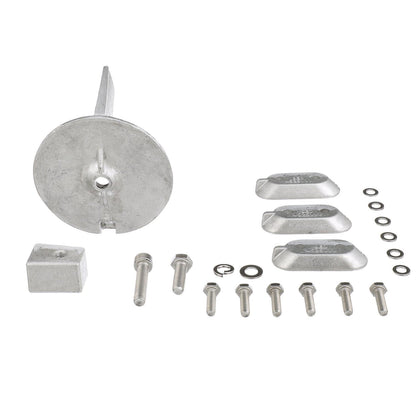 Quicksilver 8M6007993 - Kit de ánodo de Aluminio para fueraborda Yamaha 4T 40-60 HP