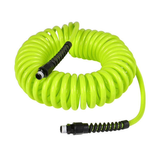 Flexzilla Manguera de Aire de Retroceso de Poliuretano, 1/4 pulg. x 25 pies, ZillaGreen - LP1425AFZ