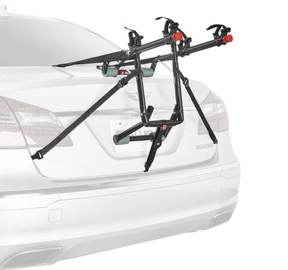 Allen Sports Portabicicletas para Cajuela, hasta 3 Bicicletas - Portabicicletas con barra adaptadora - Bike Trunk Mount Rack