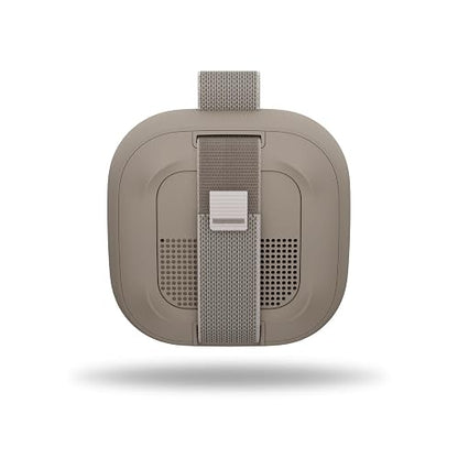 Bose SoundLink - Altavoz Bluetooth Micro portátil, Altavoz inalámbrico para Exteriores, hasta 12 Horas de duración de la batería, Impermeable y a Prueba de Polvo, Piedra Arenisca - Edición Limitada