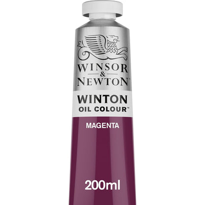 Winsor & Newton Winton Pintura de Óleo 200 ml - Rosa (Magenta 380)