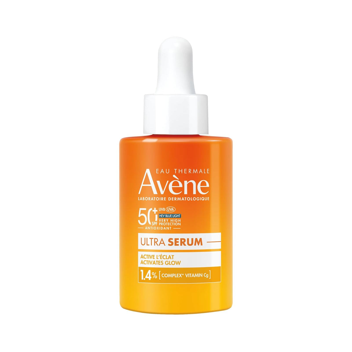 Avene Ultra Serum Protector Solar Facial FPS50+ Antioxidante 30 ml - Iluminador