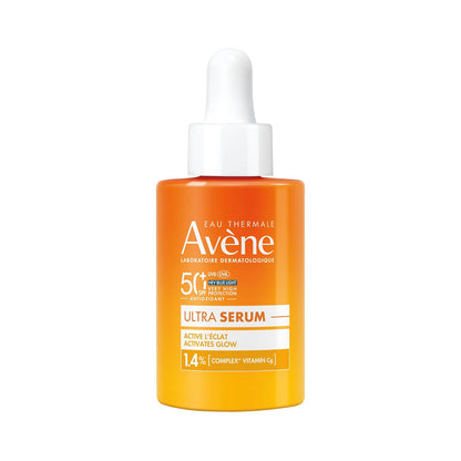Avene Ultra Serum Protector Solar Facial FPS50+ Antioxidante 30 ml - Iluminador