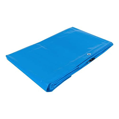 Truper LT-44Z, Lona Reforzada, 4 x 4 m, Azul, Paquete con 1 Pieza