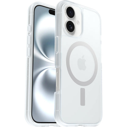 OtterBox - Funda para iPhone 16 React Series - Transparente (se envía en bolsa de plástico, ideal para clientes de negocios)