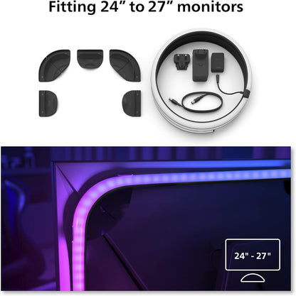 Philips Hue Gradient PC strip 24 27 inch NAM
