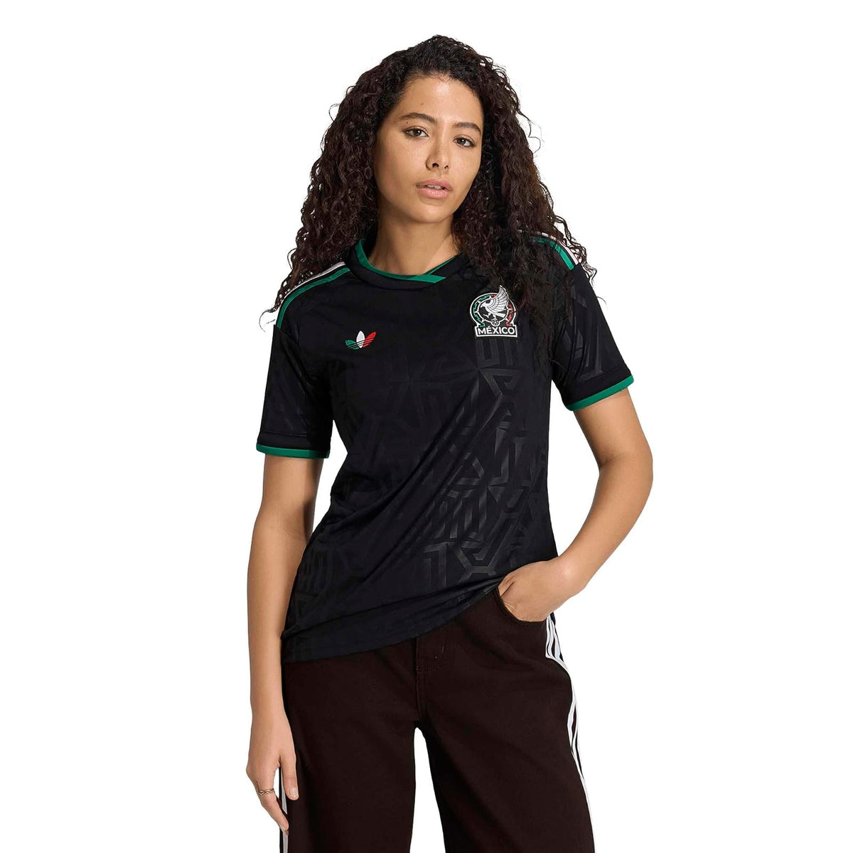adidas Jersey de Fútbol Tercero Selección Nacional de México 26 Manga Corta para Mujer