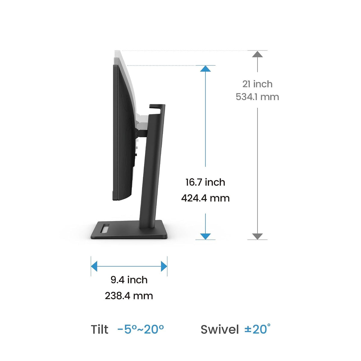 BenQ Monitor GW2790T 27" IPS 1080p, FHD, 100 Hz, Eye-Care, diseño ergonómico (Gira 90°), 99% sRGB, VESA MediaSync, HDMI, Display Port, sin Parpadeo, luz Azul de Baja Intensidad, Modo de codificación