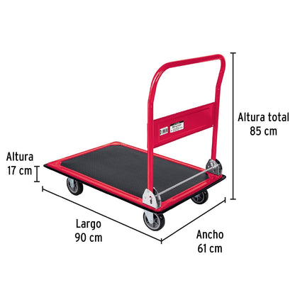 Pretul DIA-300P, Carro de Carga Plegable Tipo Plataforma Capacidad de 300 kg