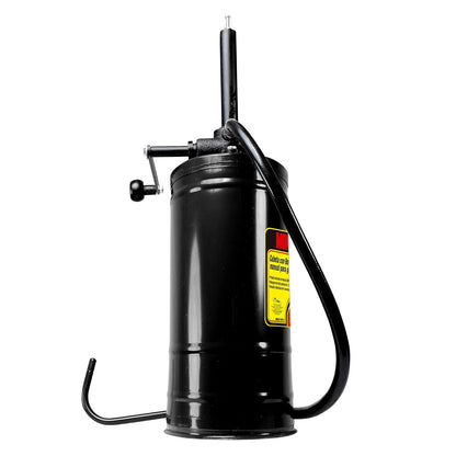MIKEL´S Cubeta con Bomba Manual para Aceite Gallinita