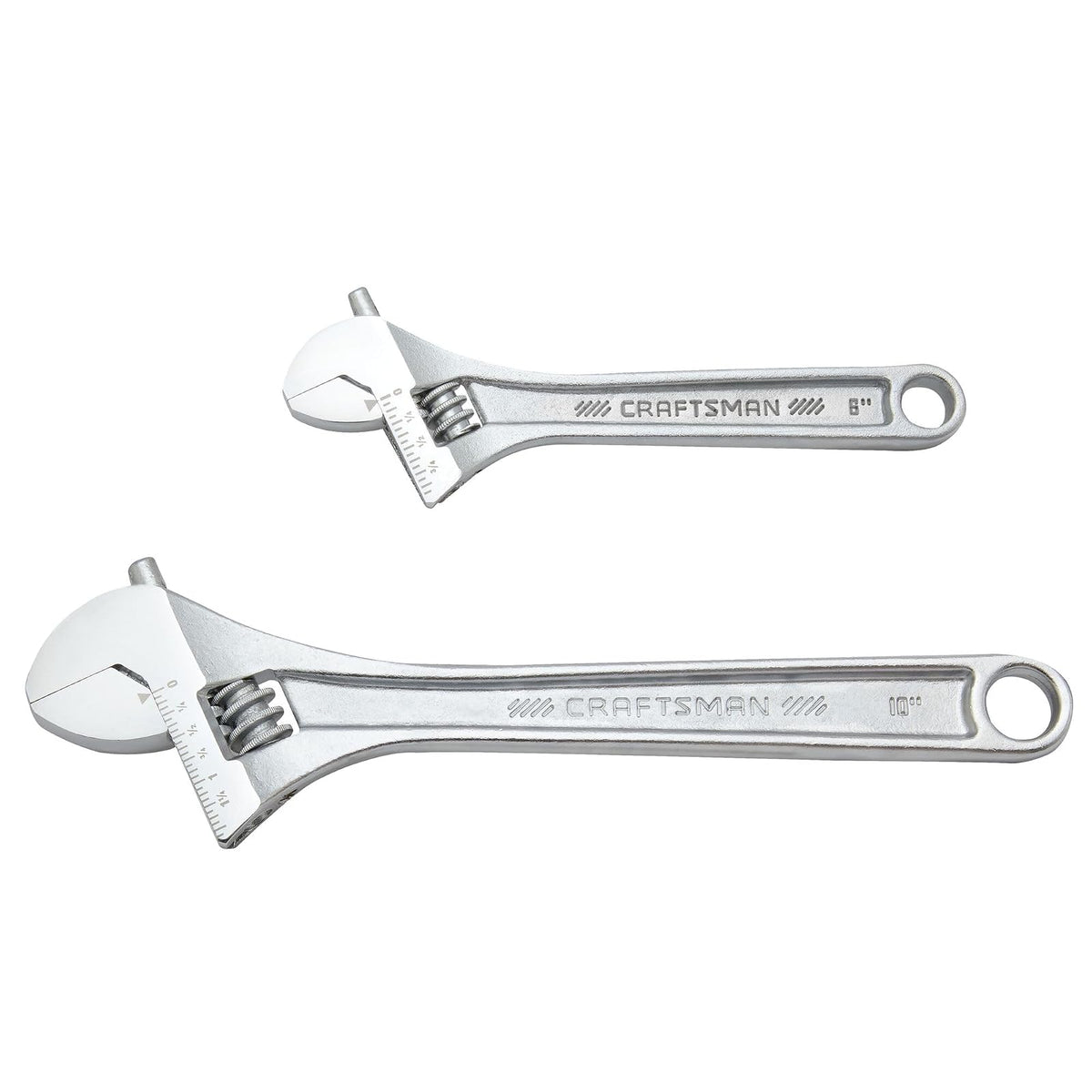 Craftsman Juego De Llaves Ajustables De Acero, 2 Piezas (CMMT12006)