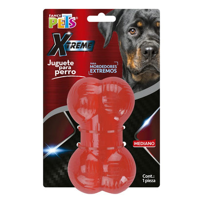 Fancy Pets Juguete Hueso Xtreme de Goma Resistente y Flotante para Perro - mediano