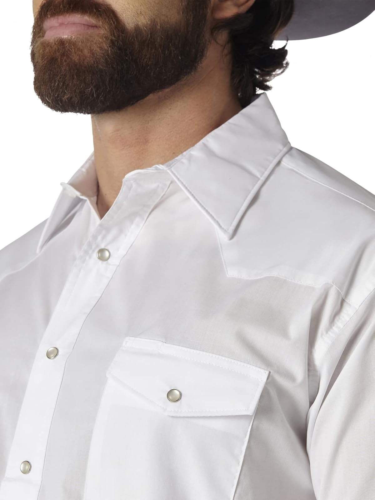 Wrangler Camisa Manga Larga de Algodón para Hombre