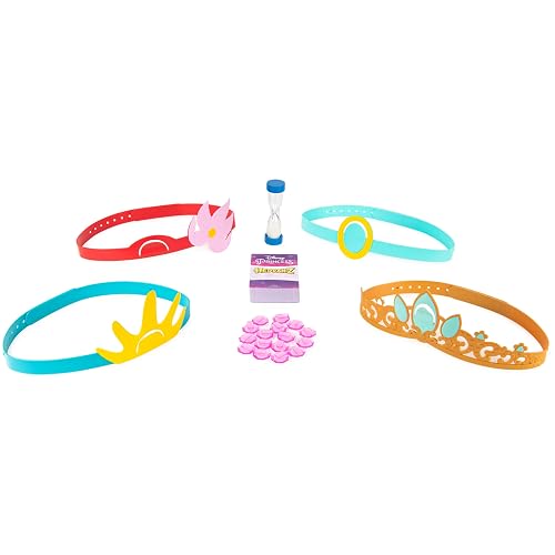 Spin Master Hedbanz Princesas Disney, Juego de adivinar para niños, Juegos de Mesa para niños a Partir de 6 años