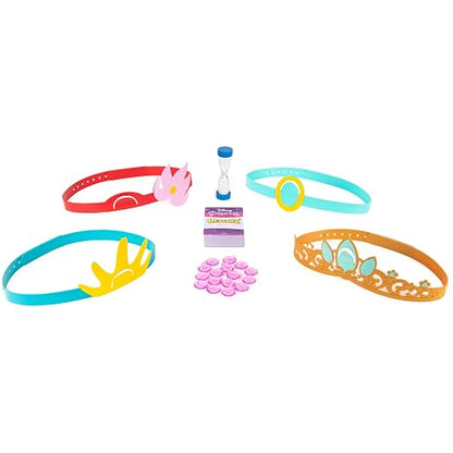 Spin Master Hedbanz Princesas Disney, Juego de adivinar para niños, Juegos de Mesa para niños a Partir de 6 años
