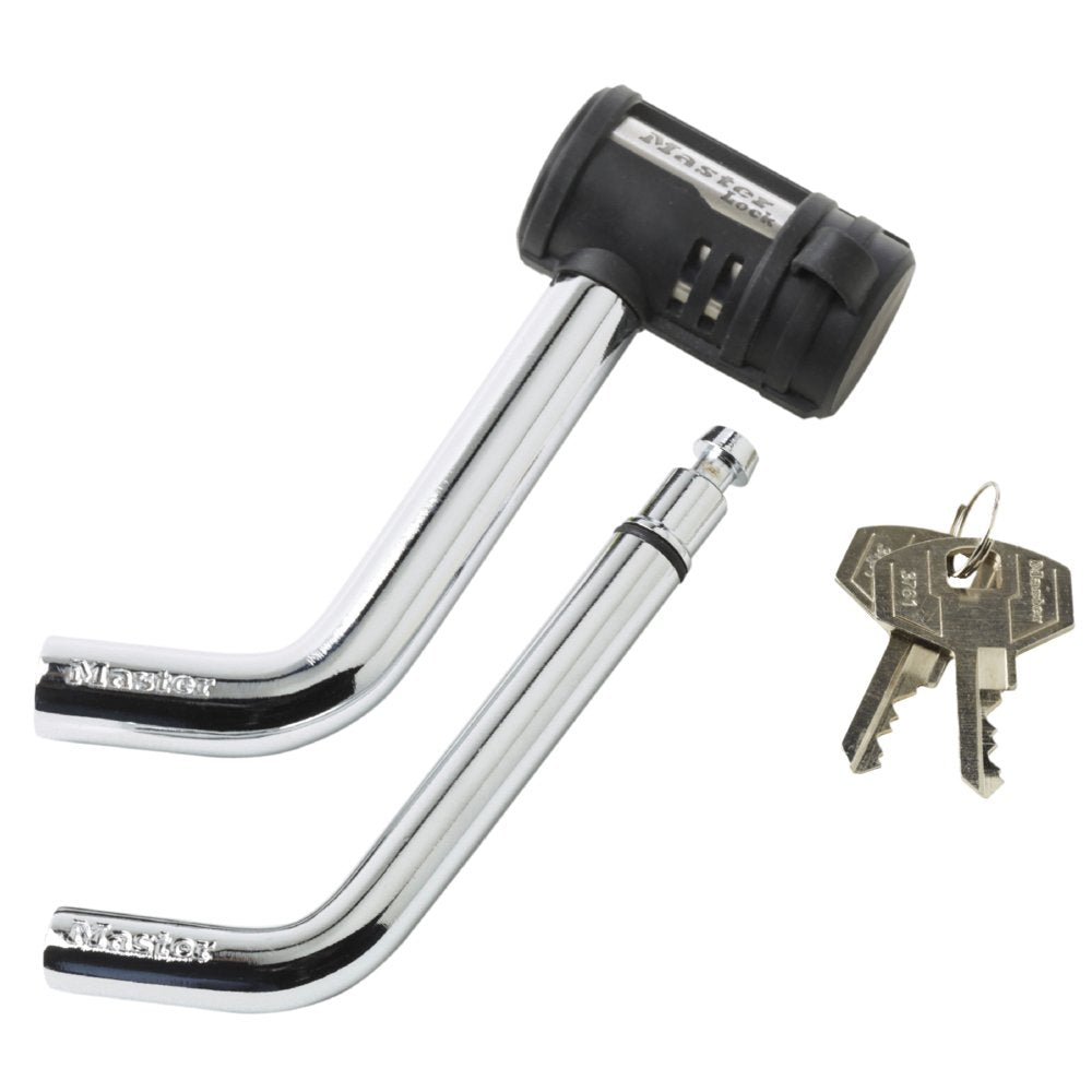 Master Lock Candado Receptor de Cabeza Giratoria 2866DAT, 1/2 y 5/8 in, Negro