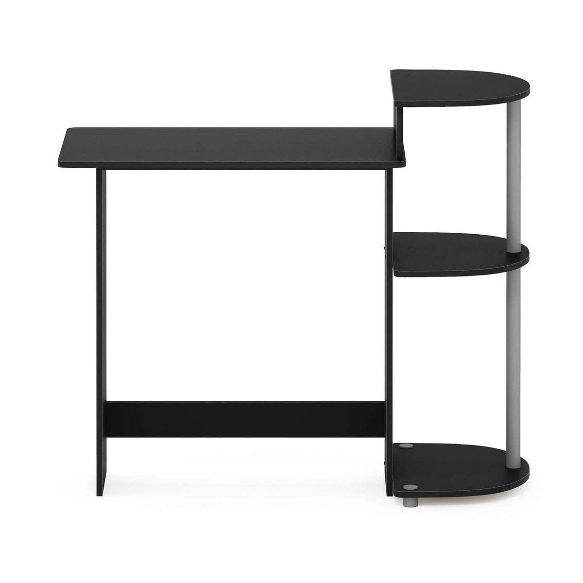 Furinno 11181BK/GY (10015b) Compact Computer Desk, Black/Grey