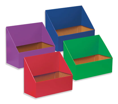 Classroom Keepers - Organizador de carpetas surtido, colores surtidos, 9 – 3/4 de alto x 12 cm de ancho x 5 – 3/4 pulgadas de profundidad, 4 piezas