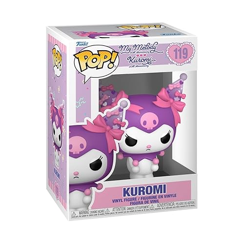 Funko Pop! Sanrio: Hello Kitty and Friends - Kuromi - Grumpy | Mercancía Oficial de Anime - Figura de Vinilo Coleccionable para Decoración - Regalo de Cumpleaños para Fans