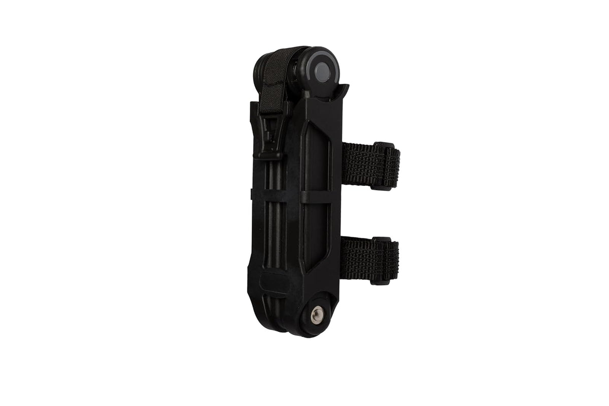 Master Lock - Cerradura plegable de acero endurecido negro con llave, cerradura antirrobo resistente para , scooters eléctricos, 84 cm x 3,5 mm, 8335EC