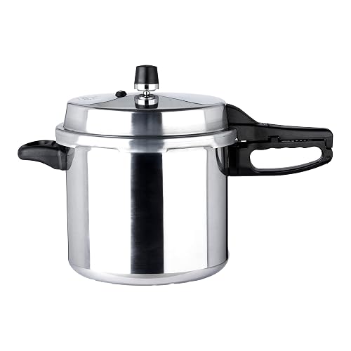 Ekco | Olla Express 8 Litros Classic Aluminio con 6 Sistemas de Seguridad | Cuerpo y tapa de aluminio, Cocción rápida, Certificado NOM, Cocina saludable