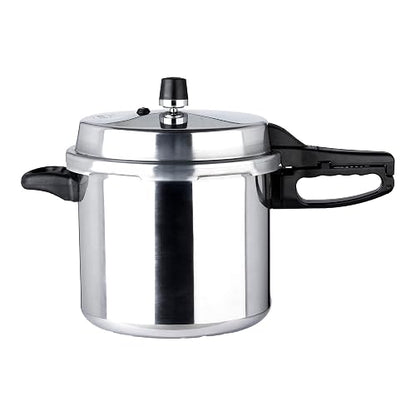 Ekco | Olla Express 8 Litros Classic Aluminio con 6 Sistemas de Seguridad | Cuerpo y tapa de aluminio, Cocción rápida, Certificado NOM, Cocina saludable