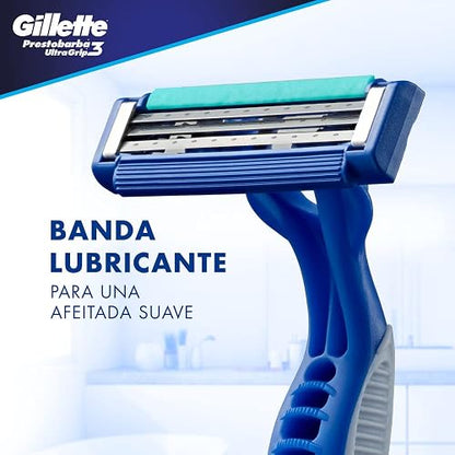 Gillette Rastrillo para Afeitar Desechables, Paquete de 8 Unidades