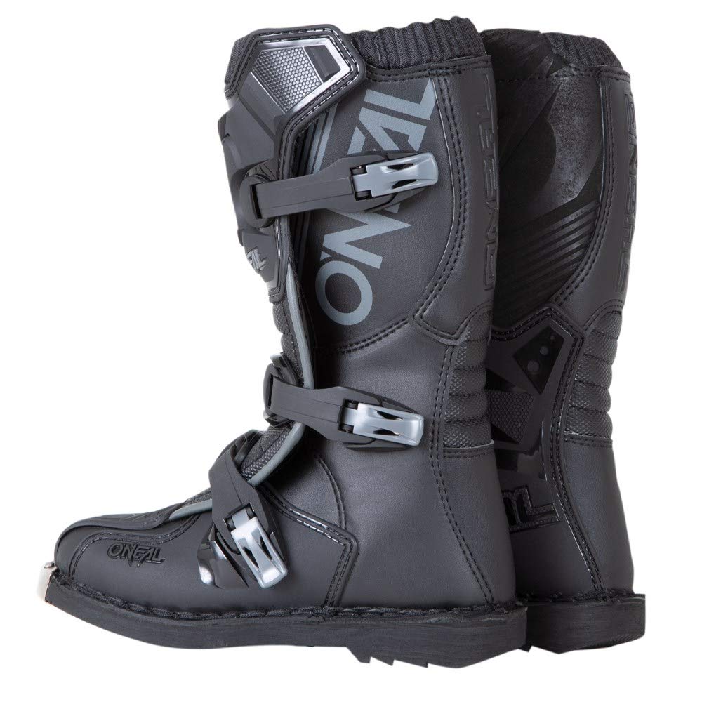 O'Neal Element Botas Juveniles para Motocross, Negro, Talla K13