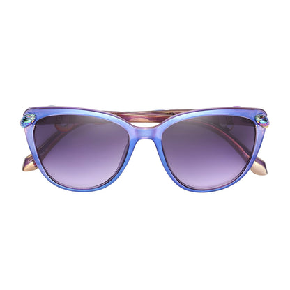 Betsey Johnson - anteojos de sol serpentinas para mujer