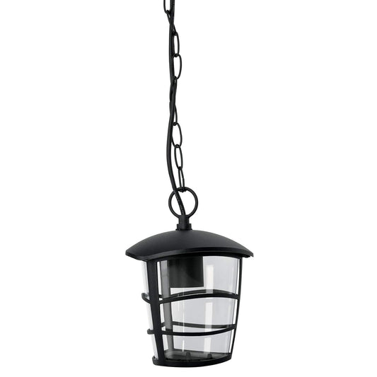 Volteck Lait COL-103S, Arbotante moderno colgante color negro lámpara no incluida