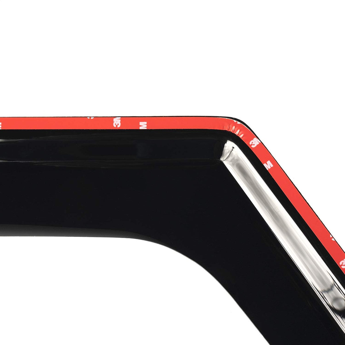 Rugged Ridge 11349.17 - Visera para Ventana, Color Negro Mate; 18-19 Jeep Wrangler JL 4-Dr 4 Unidades