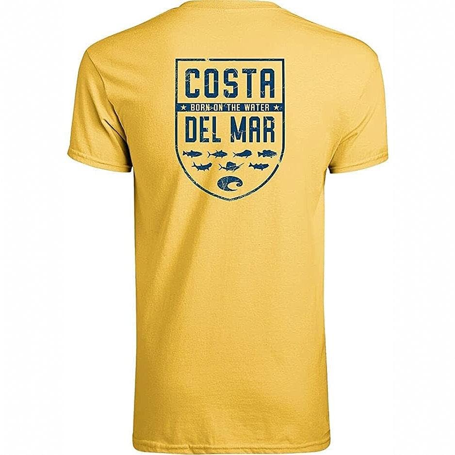 Costa del Mar Escudo de Especies Costa Camiseta para Unisex Adulto