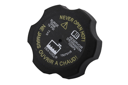 ACDelco Tapa del Tanque de Sobretensión del Radiador 15075118, 15 PSI, Cromado