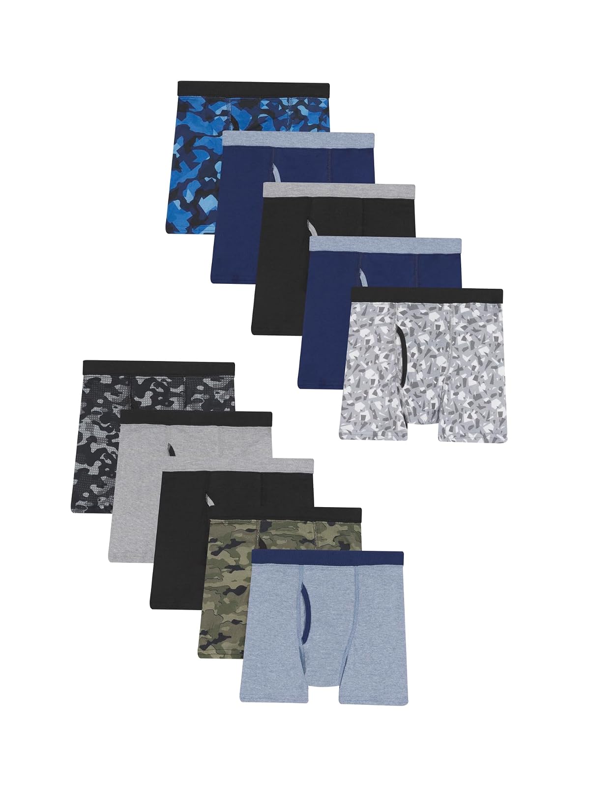 Hanes Comfortsoft - Calzoncillos Tipo Calzones con Cintura Disponible en Varios Paquetes (Varios Colores Pueden Variar) Ropa Interior de Hombres para Niños