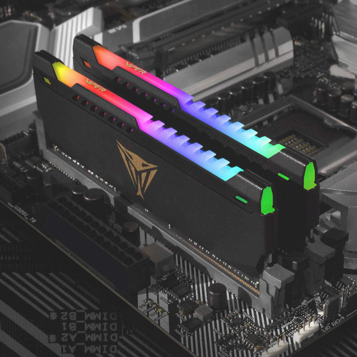 MEM DDR4 Patriot Viper Steel RGB 8gb PVSR48G320C8