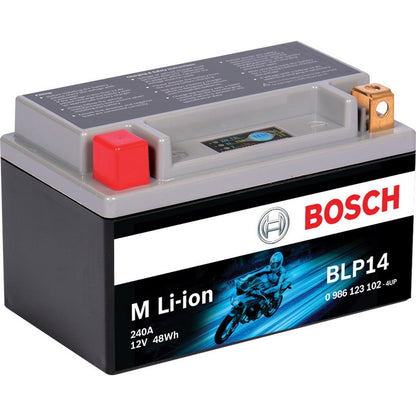 Bosch Batería Deportiva de Litio BLP5S, Grupo 5, 120 CA, 12 V, para Motocicleta, ATV/UTV, Negro - Group 14