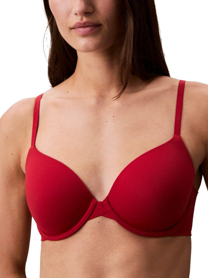 Calvin Klein Brasier con Aros Cobertura Completa Mujer - Sello rojo - 34A