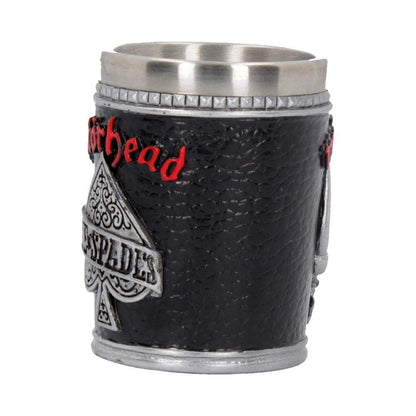 Nemesis Now B4122M8 Motorhead - Vaso de chupito (7 cm, resina con inserto de acero inoxidable, 35 mililitros)
