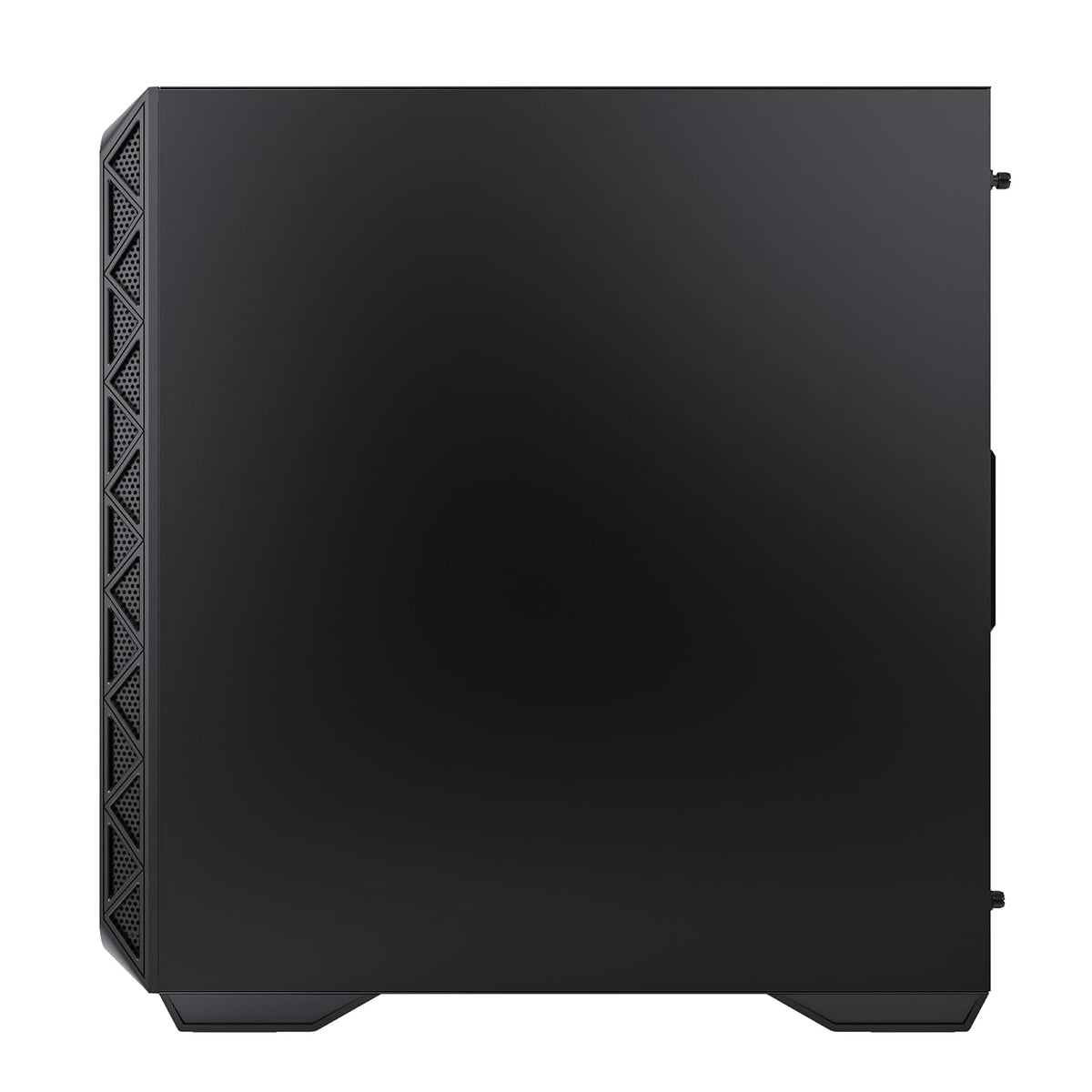 Montech AIR 903 MAX, E-ATX Mid Tower Case, alto flujo de aire, 3 x 140 mm ARGB PWM y 1 x 140 mm PWM ventiladores preinstalados, panel lateral de vidrio templado, malla frontal, tipo C, soporte 4090 GPU, negro